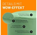Lumaland Sitzsack Pouf Pastell Grün In- & Outdoor EPS-Füllung Bild 4