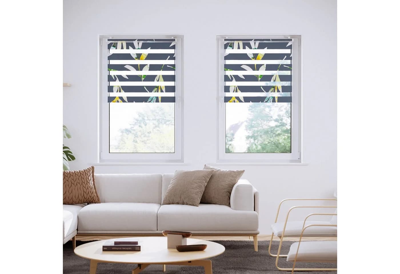 Doppelrollo Duo Rollo Klemmbar Anschraubbar Moody Branch Julia Schumacher