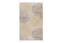 Roomy Plissee Klemmbar Lotusblatt Motiv Blau Creme Bild 2