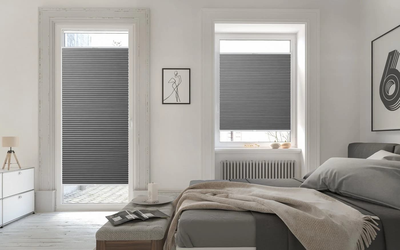 Roomy Plissee Plissee, Klebbar Verdunkelung Sonnenschutz
