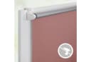 Verdunklungsrollo LICHTBLICK Klemmfix Altrosa 80x150cm Bild 2