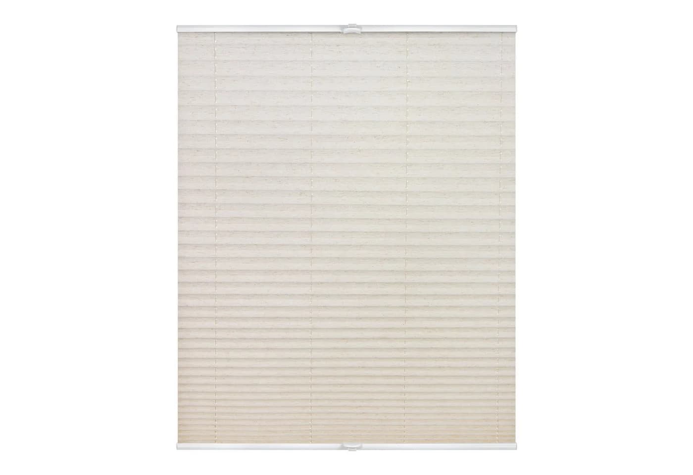 LICHTBLICK ORIGINAL Plissee Klemmfix Beige Weiß 100% Polyester - Bild 3