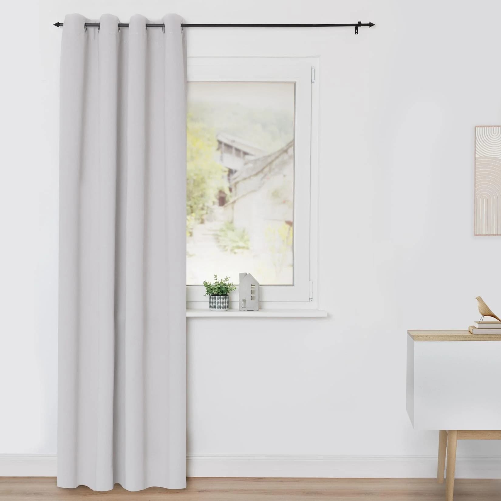 Verdunkelungsvorhang LICHTBLICK ORIGINAL Verdunkelnder Stoff 100% Polyester
