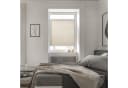 Roomy Plissee blickdicht verspannt Klebbar Creme Bild 1