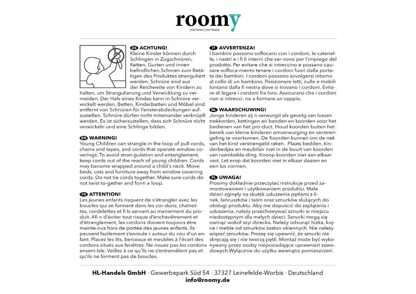 Roomy Plissee blickdicht verspannt Klebbar Creme - Bild 5