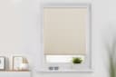 Roomy Thermo-Verdunkelungsrollo Beige ohne Bohren Bild 1