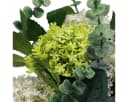 Viana Kunstblumenstrauß Schneeball Eukalyptus Grün Bild 1