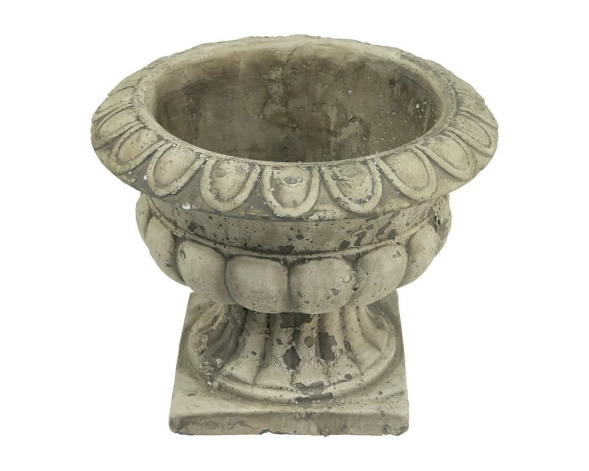 Viana Pflanzschale Antiklook Beton Grau Ø20cm