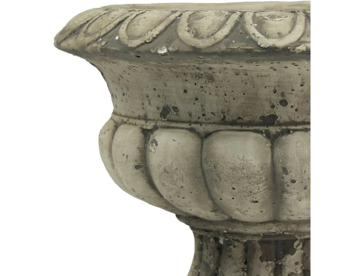 Viana Pflanzschale Antiklook Beton Grau Ø20cm - Bild 3