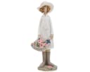 Viana Dekofigur Gärtner Frau Polyresin Blumen Bild 2