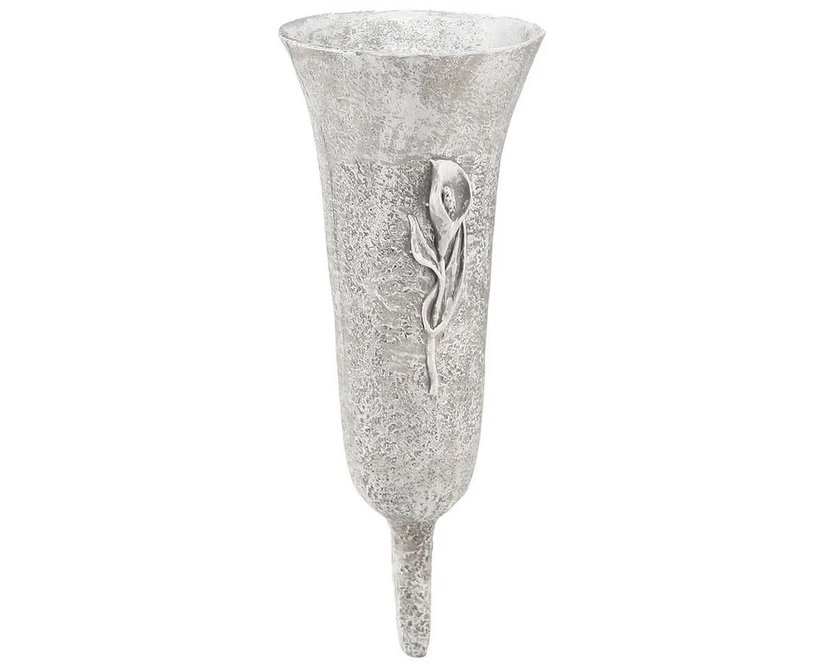 Florists Products Bodenvase Grau mit Calla-Motiv, wetterfest - Bild 2