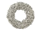 Florists Products Dekokranz Rattan Weiß Landhausstil 30cm Bild 2