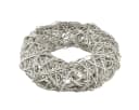 Florists Products Dekokranz Rattan Weiß Landhausstil 30cm Bild 4