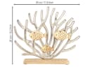 Viana Dekofigur Koralle & Holzfische 30cm Maritim Bild 3