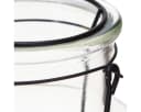 Florists Products Windlicht Flaschen Deko Glas Metall Schwarz Modern Bild 1