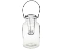 Florists Products Windlicht Flaschen Deko Glas Metall Schwarz Modern Bild 2