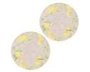 Viana Filz Platzdeckchen Grau Gelb Zitronen Sommer 31cm 2er Set Bild 4