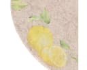 Viana Filz Platzdeckchen Grau Gelb Zitronen Sommer 31cm 2er Set Bild 5