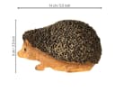 Florists Products Igel Deko Handbemalt Herbst Braun Polyresin Bild 3