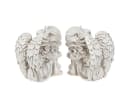 Viana Trauer Engel Creme Grabschmuck 2 Stück Bild 3