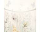 Viana Windlicht Glas Blumen- und Schmetterlingsmotiv Bild 4