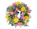 Viana Blumendekokranz Frühlingshafter Dekokranz Bild 2