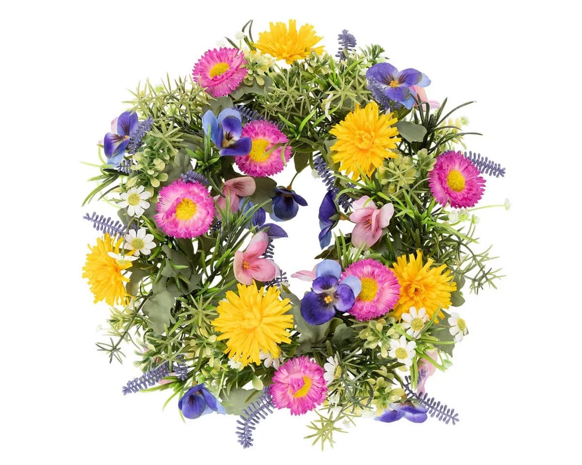 Viana Blumendekokranz Frühlingshafter Dekokranz - Bild 2