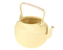 Viana Deko-Teekanne Landhausstil Creme Metall Bild 2