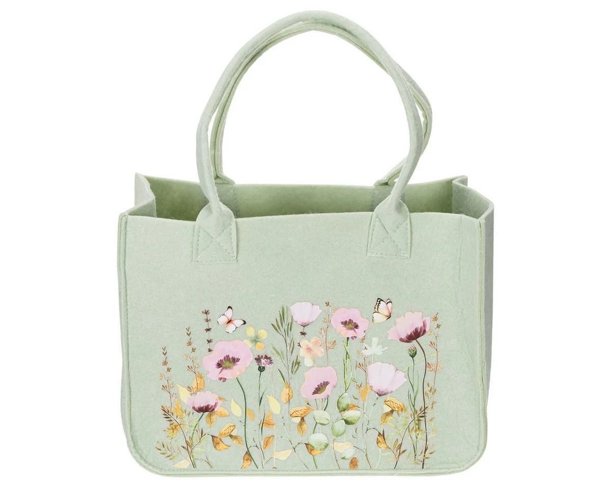Viana Filztasche mit floraler Verzierung - Bild 5