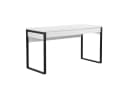 OTTO HOME Schreibtisch Moid Modern Weiß/Schwarz mit Schubladen Bild 3