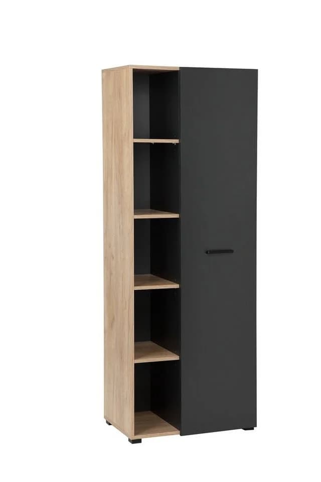 OTTO home Aktenschrank Moid Modern Braun Schwarz - Bild 2