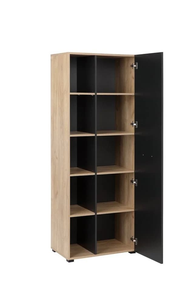 OTTO home Aktenschrank Moid Modern Braun Schwarz - Bild 5