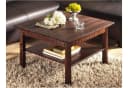 OTTO HOME Couchtisch Lisa Dunkelbraun Massivholz Landhaus Bild 4
