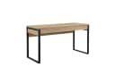 OTTO HOME Schreibtisch Moid Modern Eiche Natur Schwarz Bild 3