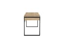 OTTO HOME Schreibtisch Moid Modern Eiche Natur Schwarz Bild 5