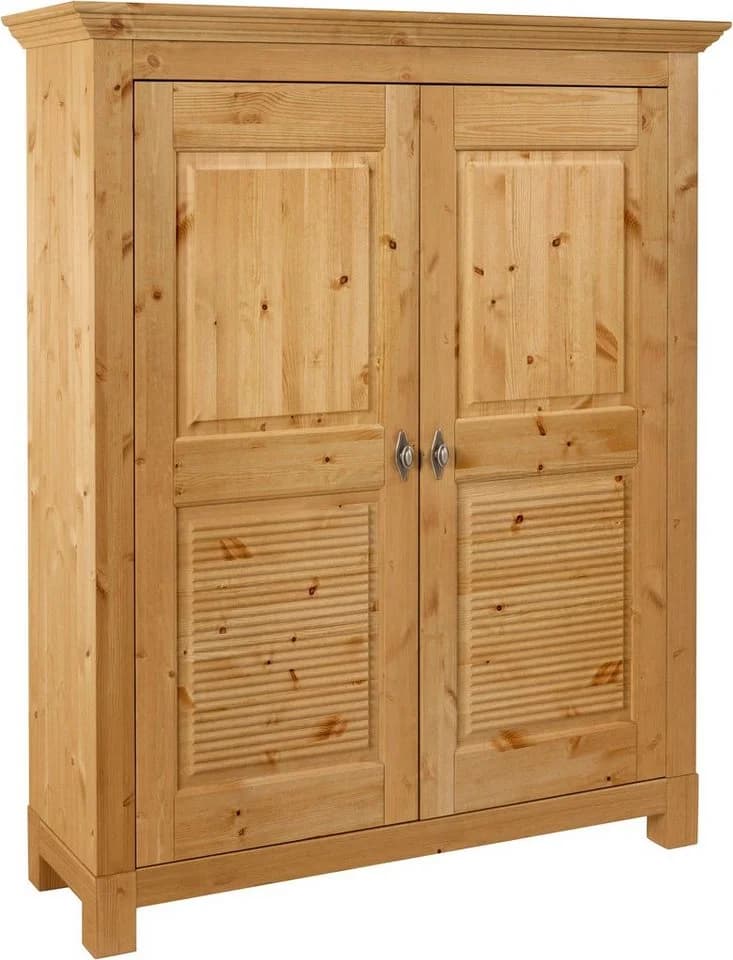 OTTO HOME Rauna Schuhkommode Massivholz Kiefer Beige Natur - Bild 4