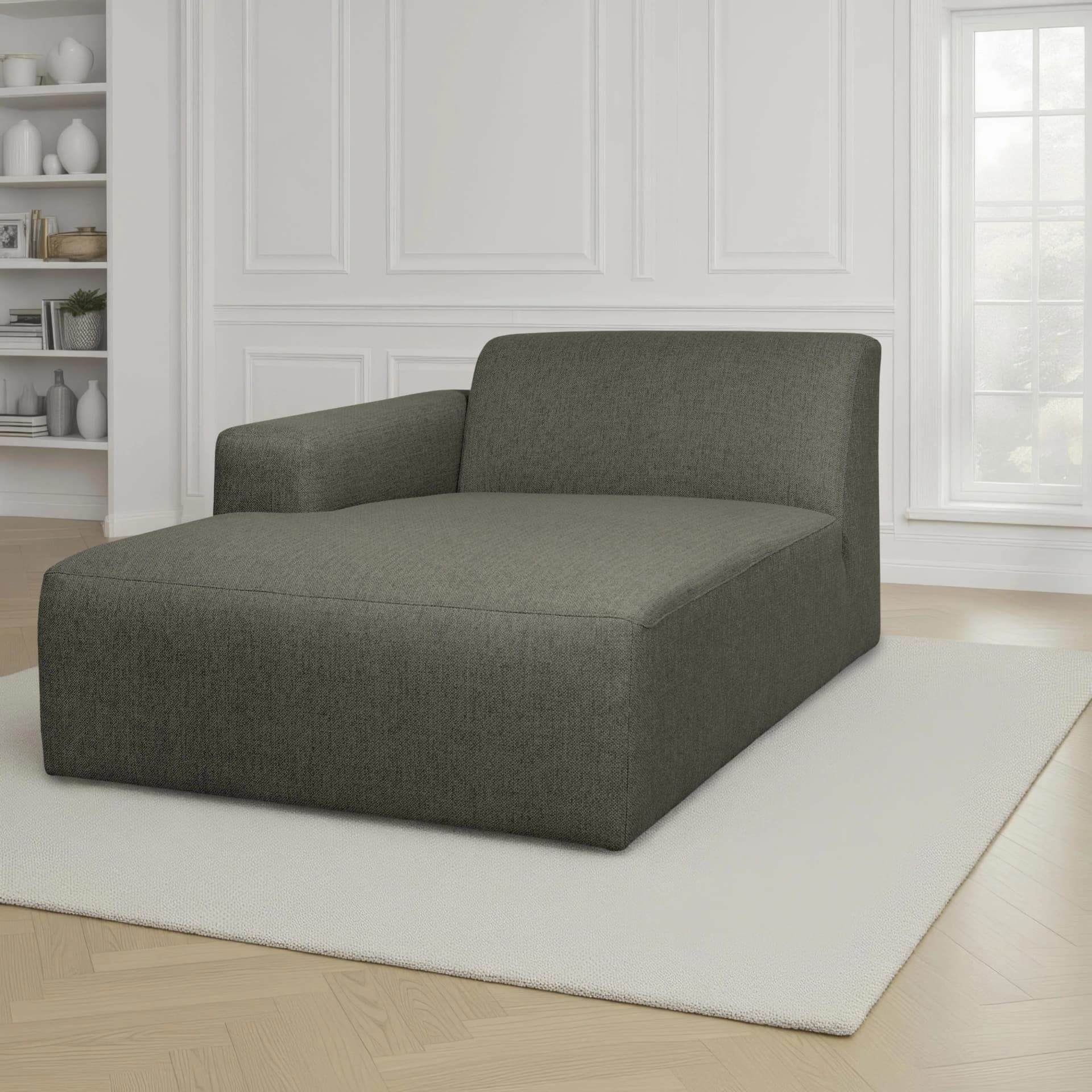 OTTO HOME Recamiere Koa Khaki Webstoff