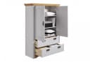 OTTO HOME Wäscheschrank Konrad Weiß Natur Massivholz Kiefer Bild 5