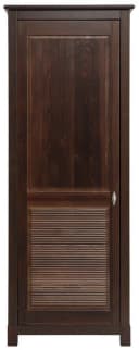OTTO HOME Garderobenschrank Rauna Massivholz Dunkelbraun Bild 4