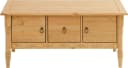 OTTO HOME Couchtisch Indra Beige Massivholz mit Stauraum Bild 2