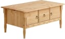 OTTO HOME Couchtisch Indra Beige Massivholz mit Stauraum Bild 3