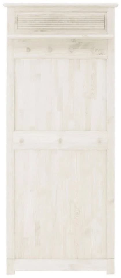 OTTO HOME Rauna Garderobenpaneel Weiß Massivholz Kiefer - Bild 2