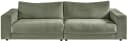 HOME AFFAIRE Big-Sofa Enisa in Oliv Feincord Bild 1