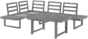 Gartenlounge-Set KONIFERA Hamburg Grau Aluminium Bild 5