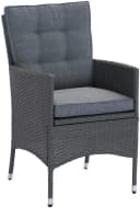 KONIFERA Garten-Essgruppe Korfu 17-tlg. Dunkelgrau Polyrattan Bild 5