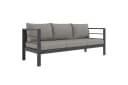 KONIFERA Gartenlounge-Set New Jersey 7-tlg. Schwarz/Grau Aluminium Bild 3
