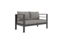 KONIFERA Gartenlounge-Set New Jersey 7-tlg. Schwarz/Grau Aluminium Bild 4