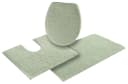 OTTO home Badematte Vanessa 3-tlg. Set Seegrün Polyester Bild 2