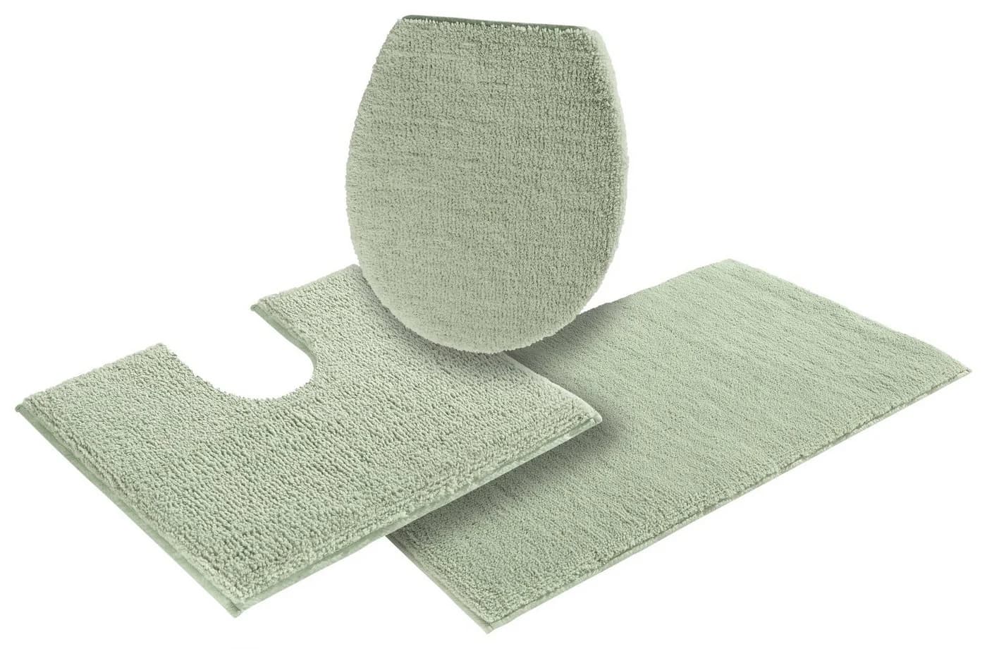 OTTO home Badematte Vanessa 3-tlg. Set Seegrün Polyester - Bild 2