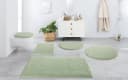 OTTO home Badematte Vanessa 3-tlg. Set Seegrün Polyester Bild 3